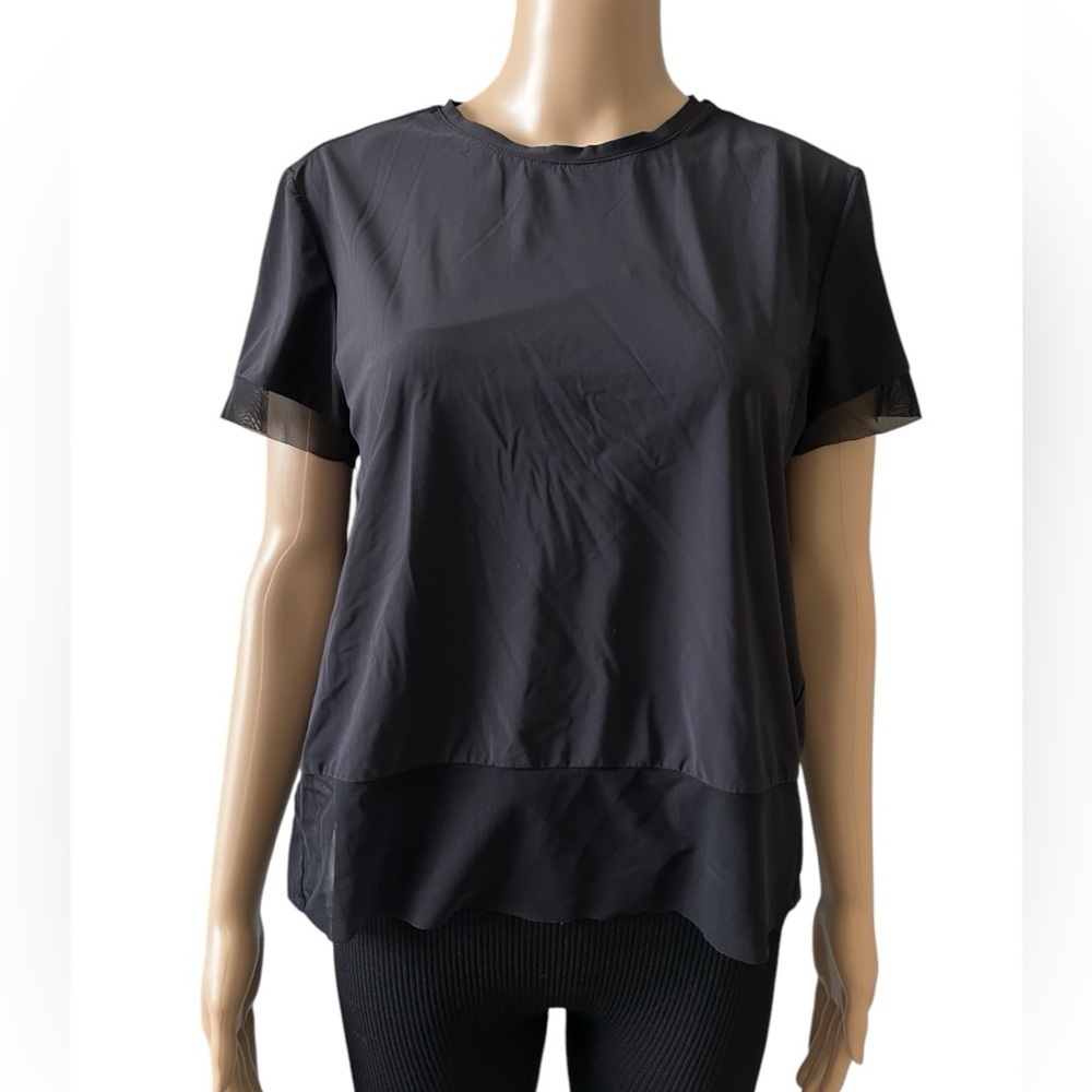 3 For 15 Doverist Black athletic top